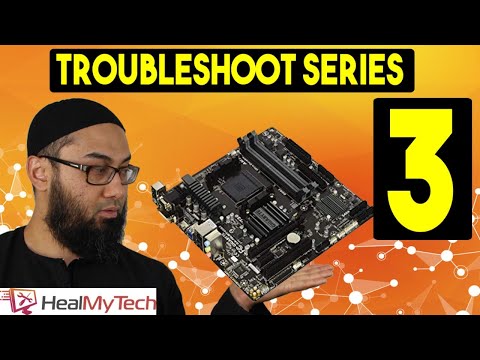 How To Troubleshoot A Motherboard - Live Pt 3 Computer Tuning On But No Display On Monitor