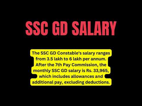 SSC GD SALARY 2024 | #sscgd | #ssc | #shortsfeed