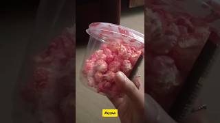 Strawberry Popcorn💗🍓🍿 #priyan #strawberry #popcorn #youtube #shorts