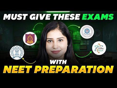 Must Give These Exams Along with NEET Preparation📚| Complete List | Tamsa Ma'am | Rankplus