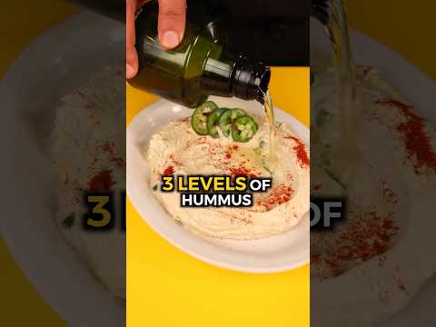 3 Levels of Hummus