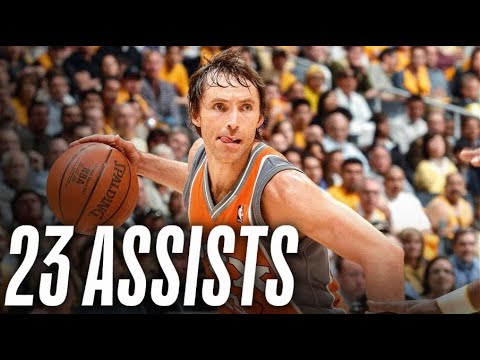 Steve Nash 23 Assists! Eliminates Kobe & Lakers In 2007 Playoffs