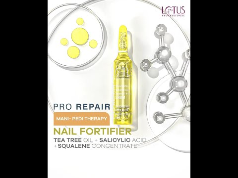 Lotus Professional Pro Repair NAIL FORTIFIER Tea Tree oil, Salicylic Acid & Squalane Concentrate