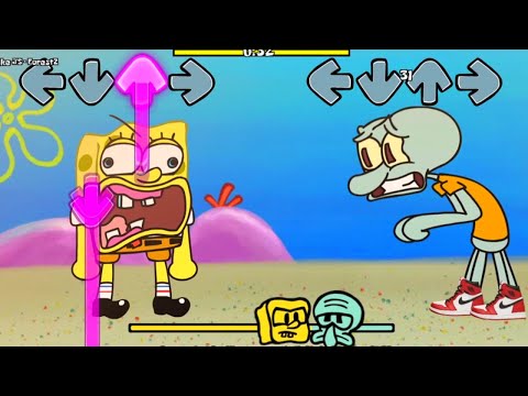 This MF Got Them Fake J'S but it's a FnF mod - Spongebob Vs Squidward | Friday Night Funkin'