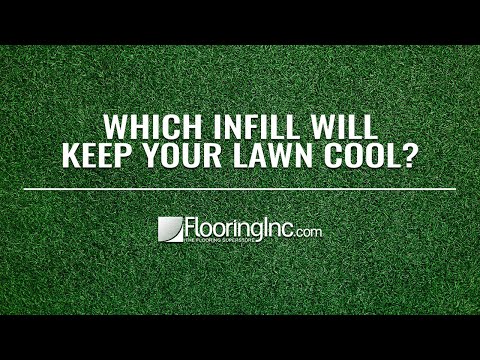 Artificial Grass Infills - What Works Best to Keep it Cool? | Best Product for Cool Turf