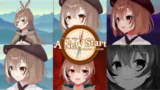 "A New Start" but it's EVERY version from Mumei's 600k Endurance Stream!