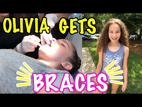 Olivia Gets BRACES!!!