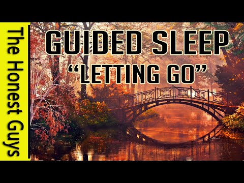 Guided Sleep Meditation: Falling Leaves (Letting Go) With Darkening Screen