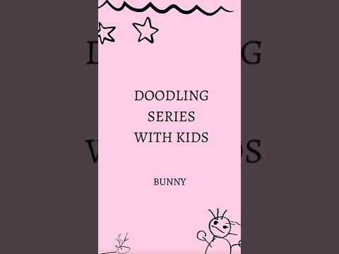 Easy Doodles for Kids | Simple Drawing for Beginners | How to draw a BUNNY RABBIT-Step by Step Guide