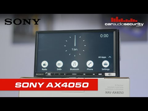 Sony XAV-AX4050 Wireless Apple CarPlay & Android Auto - Demo & Unboxing | Car Audio & Security