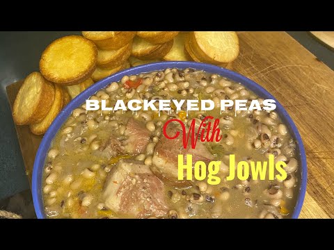 HOW TO COOK BLACKEYED PEAS AND HOG JOWLS @cookingwithjudycaldwell6376