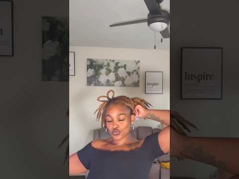 grwm: loc heart pretzel 🫶🏾 l love is a practice 💕#locjourney #locs #locstyles #grwm #grwmreel