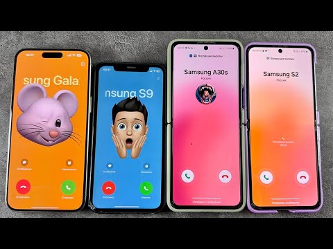 incoming call Samsung Samsung Galaxy Z Flip 5 + Telegram vs Whatsapp vs Viber vs Phones Group