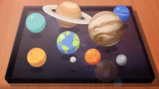 Solar system 태양계 행성 애니먹방 / animation mukbang