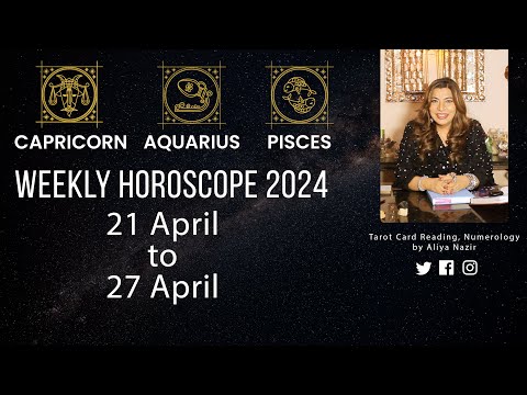 Part 04 Weekly Horoscope 2024 | 21 April to 27 April