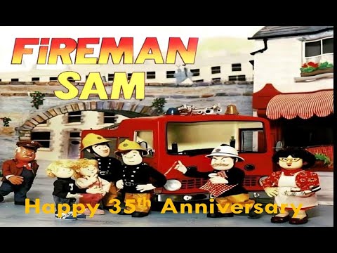 Fireman Sam Happy 35th Anniversary