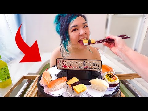 I Took a Japanese Sushi Bath