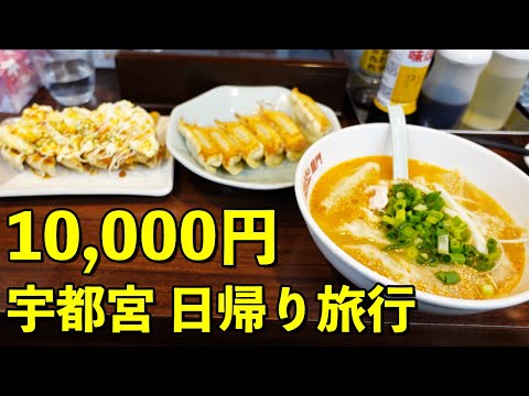 【1万円】宇都宮へ日帰り旅行。餃子や大谷資料館を堪能【青春18きっぷ】