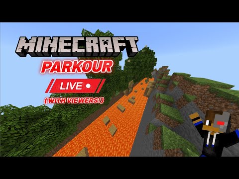 Minecraft - Doing Parkour LIVE! (w/ viewers)