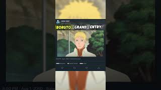 BORUTO GRAND ENTRY💀 #bluelock #bluelockedit #anime #tanjiro #best #mashup #music #slowed #song