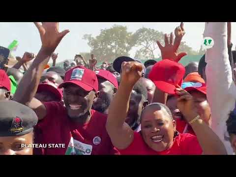 HE Atiku Abubakar and Ifeanyi Okowa Storm Plateau State for the 2023 PDP Presidential Campaign Rally