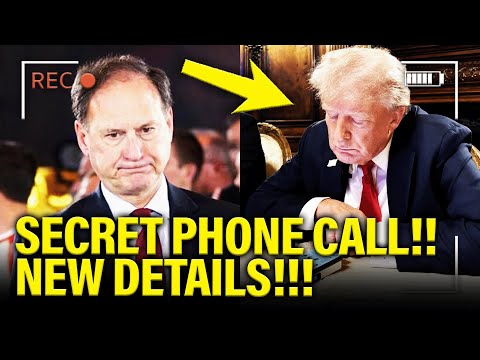 Justice Alito SECRET PHONE CALL to Trump GETS WORSE