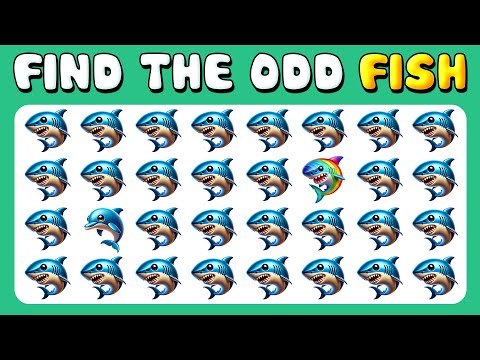 276 Puzzles for GENIUS 🧩🌟 | Find the ODD One Out 🔍🎯 | Fish Quiz 🐟📖 | Easy, Medium, Hard Levels 🚀