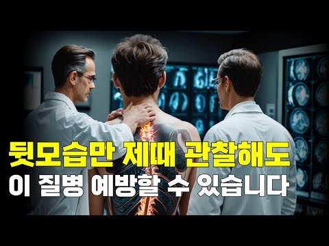 뒷모습만 제때 관찰해도 이 질병 예방할 수 있습니다