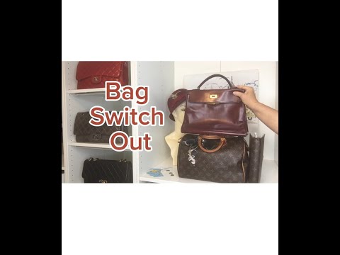 Handbag Switch Out Vintage Hermes KELLY into Vintage SPEEDY 30 |  R E B E C C A B A R T O N