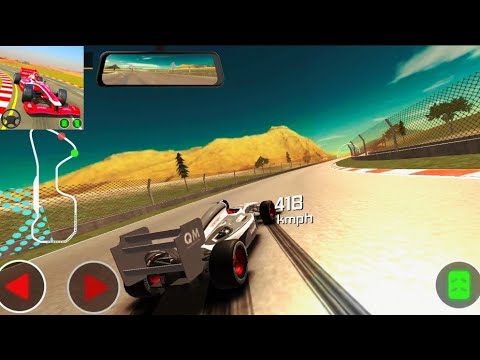 Android device game(Formula Car Racing) Size.60MB download Play Store