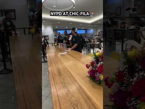 NYPD SHOWED UP AT CHIC FILA 😮 😭 SO I DID THIS 😂