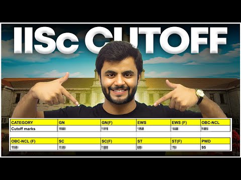 IISc 2025 Expected Cut-off | IISER Aptitude test