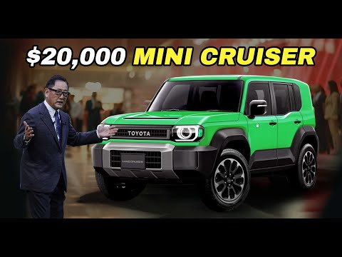 Toyota CEO Announces NEW 2025 Land Cruiser FJ: GAME OVER for All Competition!