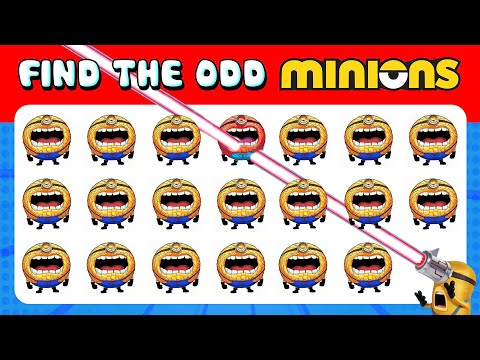 191 Puzzles for GENIUS | Find the ODD One Out 🤖💛 Minion Edition Quiz 2024 | Quiz Lion