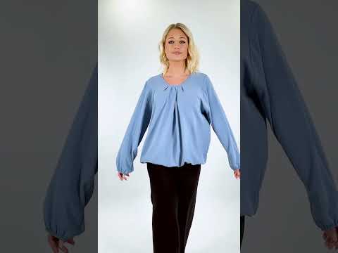 Effortless comfort, chic style: Plain Elasticated Hem Top - Redefining Casual Elegance. #viral #uk