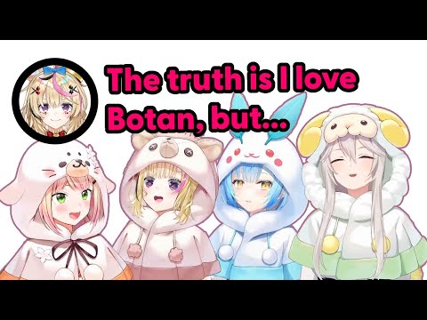 NePoLaBo girls play "I love you" game but Polka answers seriously【Hololive】