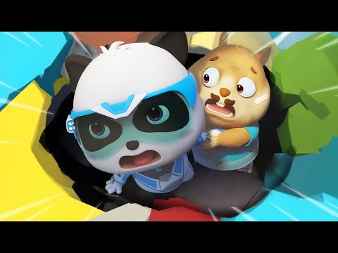 Kids Learn Earthquake Safety Rules | Super Rescue Team | Kids Cartoon | BabyBus TV