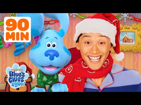 90 Minutes of Holiday Songs and Dances w/ Blue & Josh! 🎄 | Blue's Clues & You!