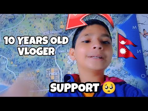 10 YEARS OLD VLOGER FROM NEPAL || SUPPORT || KADDU GAMING