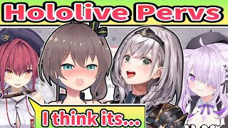 Hololive Pervs [ENG SUB] Houshou Marine Nekomata Okayu Shirogane Noel Natsuiro Matsuri