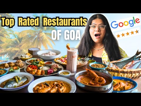 GOA FOOD VLOG | Trying The Best Food In Goa | Best Cafes In GOA | Indian Food Tour