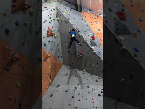 Cutting loose while lead climbing