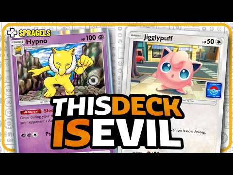 NEW Jigglypuff Full Sleep Deck Is Just PERFECT lol | Pokemon TCG Pocket