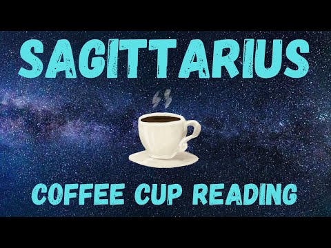 Sagittarius THIS IS THE WAY TO HAPPINESS Coffee Cup Reading