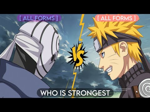 Naruto vs Obito | who is strongest