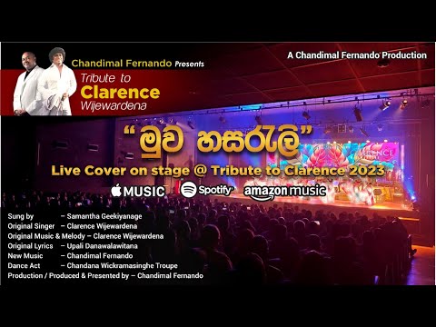 Muwa Hasareli Live Cover @ "Tribute to Clarence 2023" by Chandimal Fernando