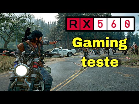 AMD RX 560 4gb Gaming teste