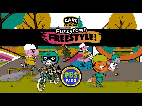 New Game!!! Get Air with Carl the Collector: Fuzzytown Freestyle From Pbs Kids