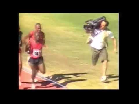 KAMERAMANIN MARATONDA 1. İLE KAPIŞMASI🏃🏼‍♂️ (cameraman clash with the 1st in the marathon)