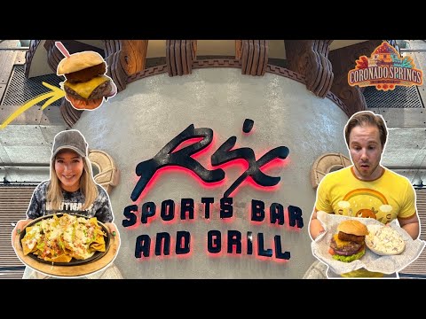 Rix Sports Bar & Grill Dinner Review | Better Than Breakfast? Disney's Coronado Springs Resort 2023